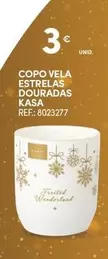 Oferta de Kasa - Copa Vela Estrelas Douradas por 3€ em Continente