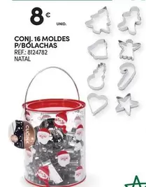 Oferta de A+ - Conj. 16 Moldes P/Bolchas por 8€ em Continente