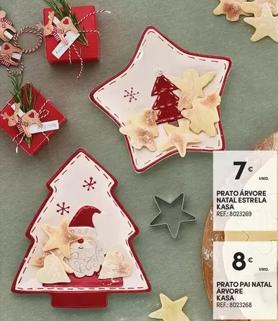 Oferta de Estrela - Prato Pai Natal Aavoré por 7€ em Continente