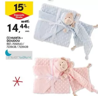 Oferta de Manta + Doudou por 14,44€ em Continente