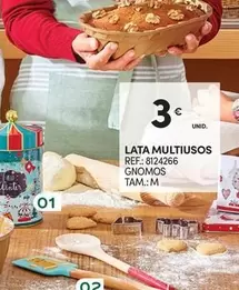 Oferta de Lata Multiusos por 3€ em Continente