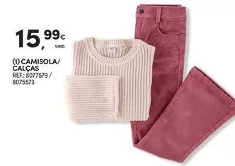 Oferta de Camisola/Calcas por 15,99€ em Continente