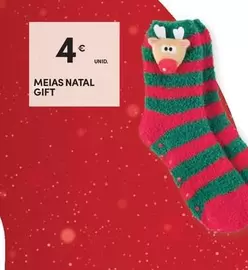 Oferta de Meias Natal Gift por 4€ em Continente