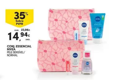 Oferta de B! - Conj. Essencial Nivea por 14,94€ em Continente