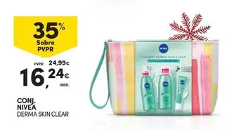 Oferta de Nivea - Conj.  - Derma Skin Clear por 16,24€ em Continente