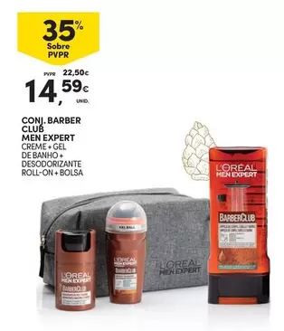 Oferta de L'Oréal - Conj. Barber Cube por 14,59€ em Continente