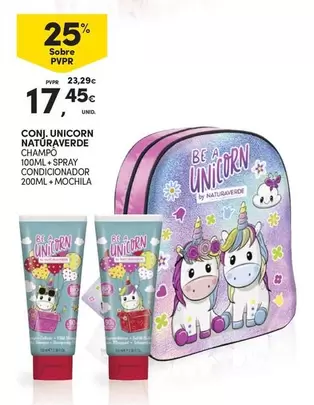 Oferta de A+ - Coni, Unicorn Naturaverde por 17,45€ em Continente