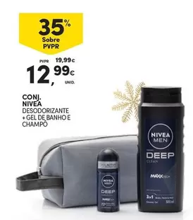 Oferta de Nivea - Desodorizante + Gel De Banho E Champo por 12,99€ em Continente