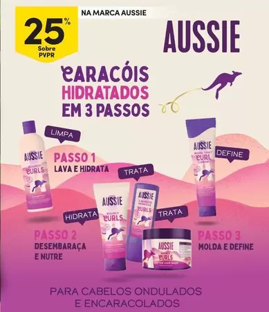 Oferta de Aussie - EARAC OIS HIDRATADO EM 3 PESOSem Continente