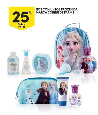 Oferta de Nos Conjuntos Frozen Da Marca Corine De Farmeem Continente