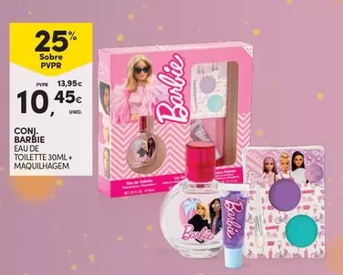 Oferta de Coni, Barbie Eau De Toilette + Maquilhagem por 10,45€ em Continente