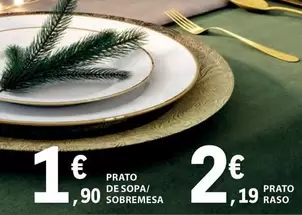 Oferta de Prato De Sopa/Sobremesa por 2,19€ em E.Leclerc