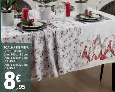 Oferta de Dim - Toalha De Mesa por 8,95€ em E.Leclerc