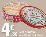 Oferta de .Com - Lata De Natal por 4,5€ em E.Leclerc