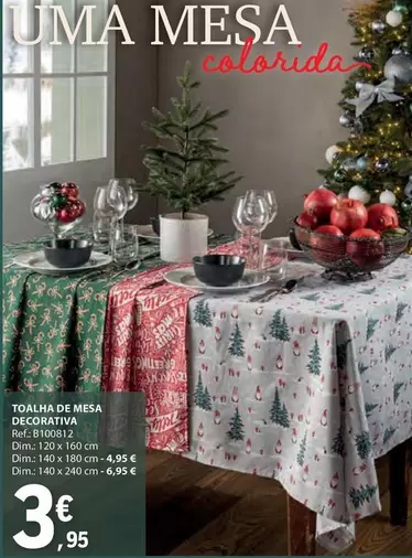 Oferta de Dim - Toalha De Mesa Decorativa por 3,95€ em E.Leclerc