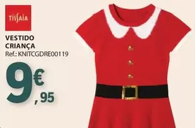 Oferta de Vestido Crianca por 9,95€ em E.Leclerc