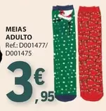 Oferta de Meias Adulto por 3,95€ em E.Leclerc