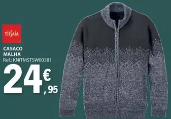 Oferta de Casaco Malha por 24,95€ em E.Leclerc