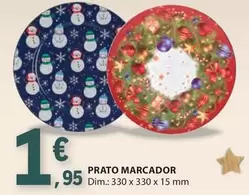 Oferta de Prato Marcador por 1,95€ em E.Leclerc