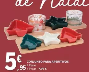 Oferta de Conjunto Para Aperitivos por 5,95€ em E.Leclerc