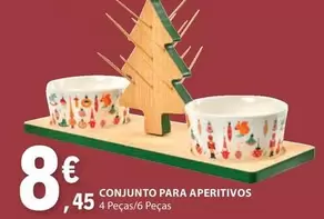 Oferta de Conjunto Para Aperitivos por 8,45€ em E.Leclerc