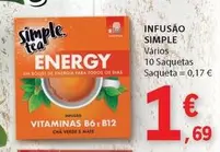 Oferta de Simple - Infusao por 1,69€ em E.Leclerc