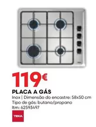 Oferta de A+ - Placa A Gas por 119€ em Bricomarché