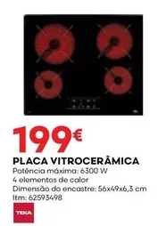 Oferta de Teka - Placa Vitroceramica por 199€ em Bricomarché