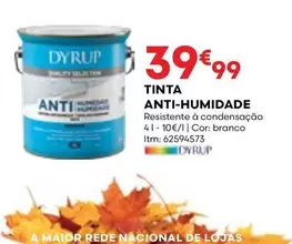 Oferta de Dyrup - Tinta Anti-Humidade por 39,99€ em Bricomarché