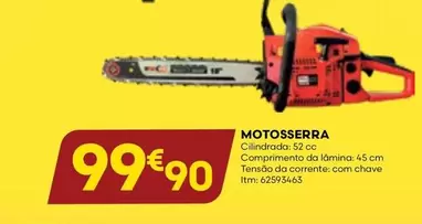 Oferta de .Com - Motosserra por 99,9€ em Bricomarché