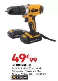 Oferta de Berbequim por 49,99€ em Bricomarché