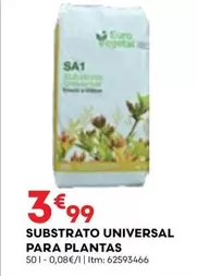 Oferta de Substrato Universal Para Plantas por 3,99€ em Bricomarché