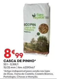 Oferta de Castelo - Casca De Pinho por 8,99€ em Bricomarché