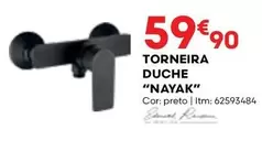 Oferta de Nayak - Torneira Duche por 59,9€ em Bricomarché