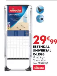 Oferta de Vileda - Estendal Universal por 29,99€ em Bricomarché