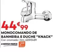 Oferta de A+ - Monocomando De Banheira E Duche por 44,99€ em Bricomarché