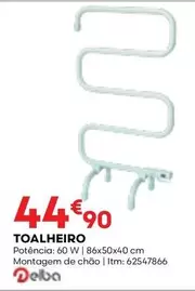 Oferta de Delba - Toalheiro por 44,9€ em Bricomarché