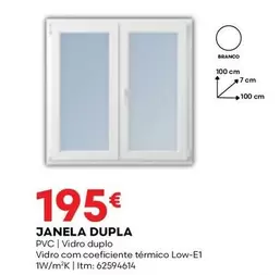 Oferta de .Com - Janela Dupla por 195€ em Bricomarché