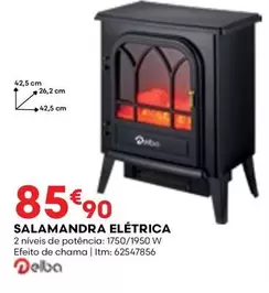 Oferta de Deba - Salamandra Elétrica por 85,9€ em Bricomarché