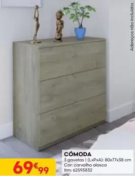 Oferta de Comoda por 69,99€ em Bricomarché