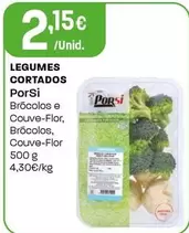 Oferta de Porsi - Legumes Cortados por 2,15€ em Intermarché