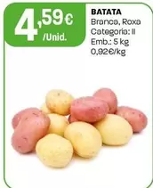 Oferta de Batata por 4,59€ em Intermarché