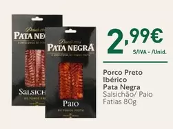 Oferta de Pata Negra - Porco Preto Iberico por 2,99€ em Recheio