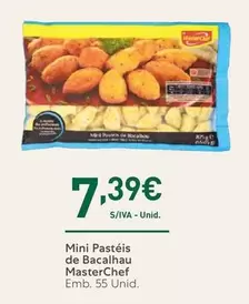 Oferta de Mini -  Pasteis De Bacalhau por 7,39€ em Recheio