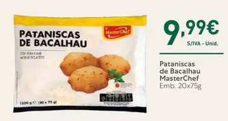 Oferta de Master - Chef - Pataniscas De Bacalhau por 9,99€ em Recheio