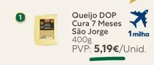 Oferta de São Jorge - Queijo DOP Cura 7 Meses por 5,19€ em Recheio