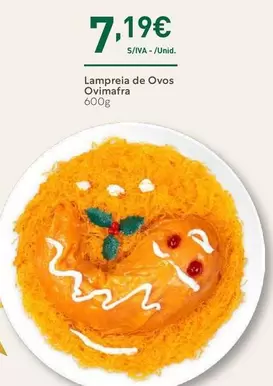 Oferta de Ovimarra - Lampreia De Ovos por 7,19€ em Recheio