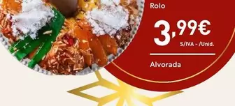 Oferta de Rolo por 3,99€ em Recheio