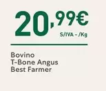 Oferta de Angus - Bovino T-bone Angus Best Farmer por 20,99€ em Recheio