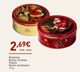 Oferta de Classic - Bolachas Butter Cookies Classic por 2,69€ em Recheio